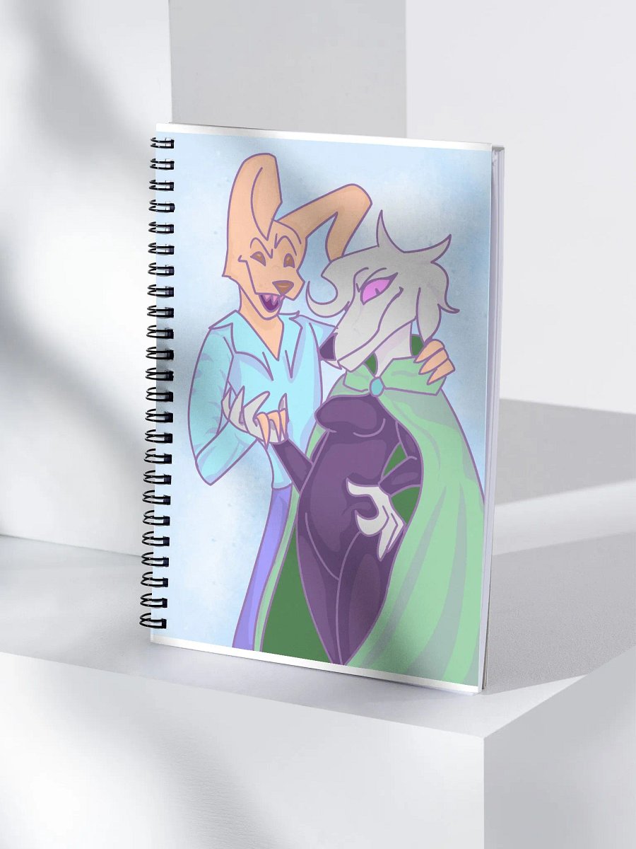Chester and Elvira Spiral Notebook product image (4)