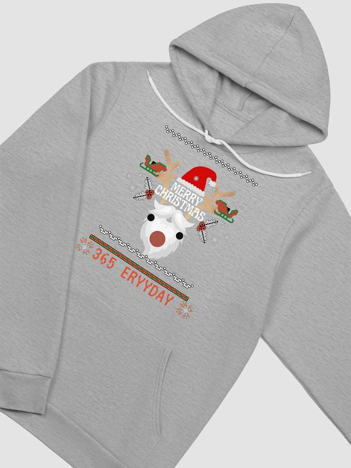 365 ERYYDAY - Festive Reindeer Pixel Art Hoodie product image (2)