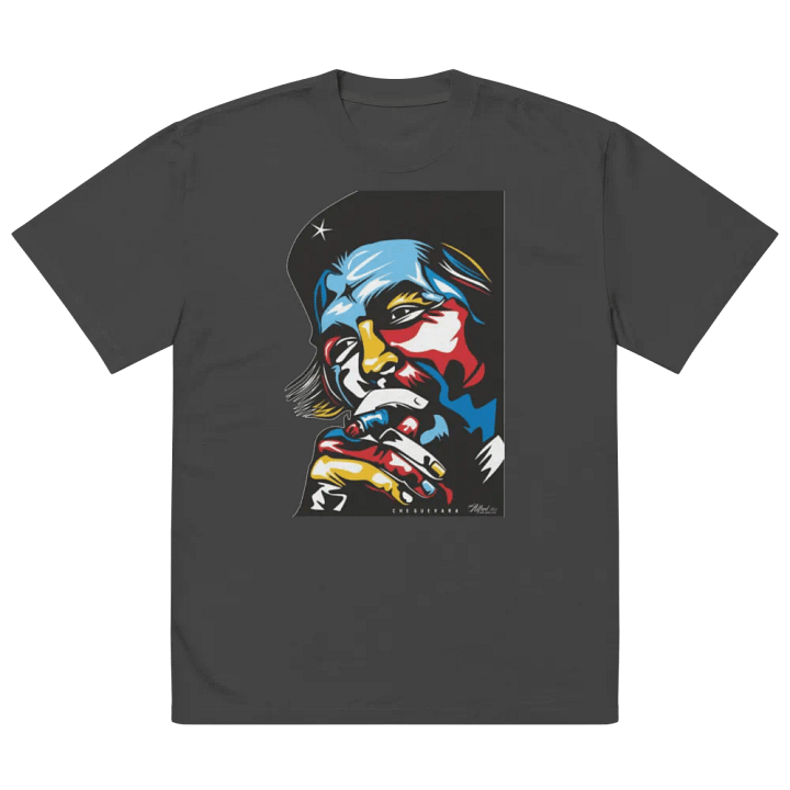 che guevara Revolutionary Pop Art Icon Oversized Tee product image (5)