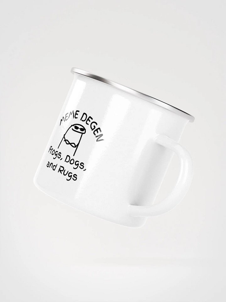Frogs, Dogs and Rugs | Enamel Mug product image (2)
