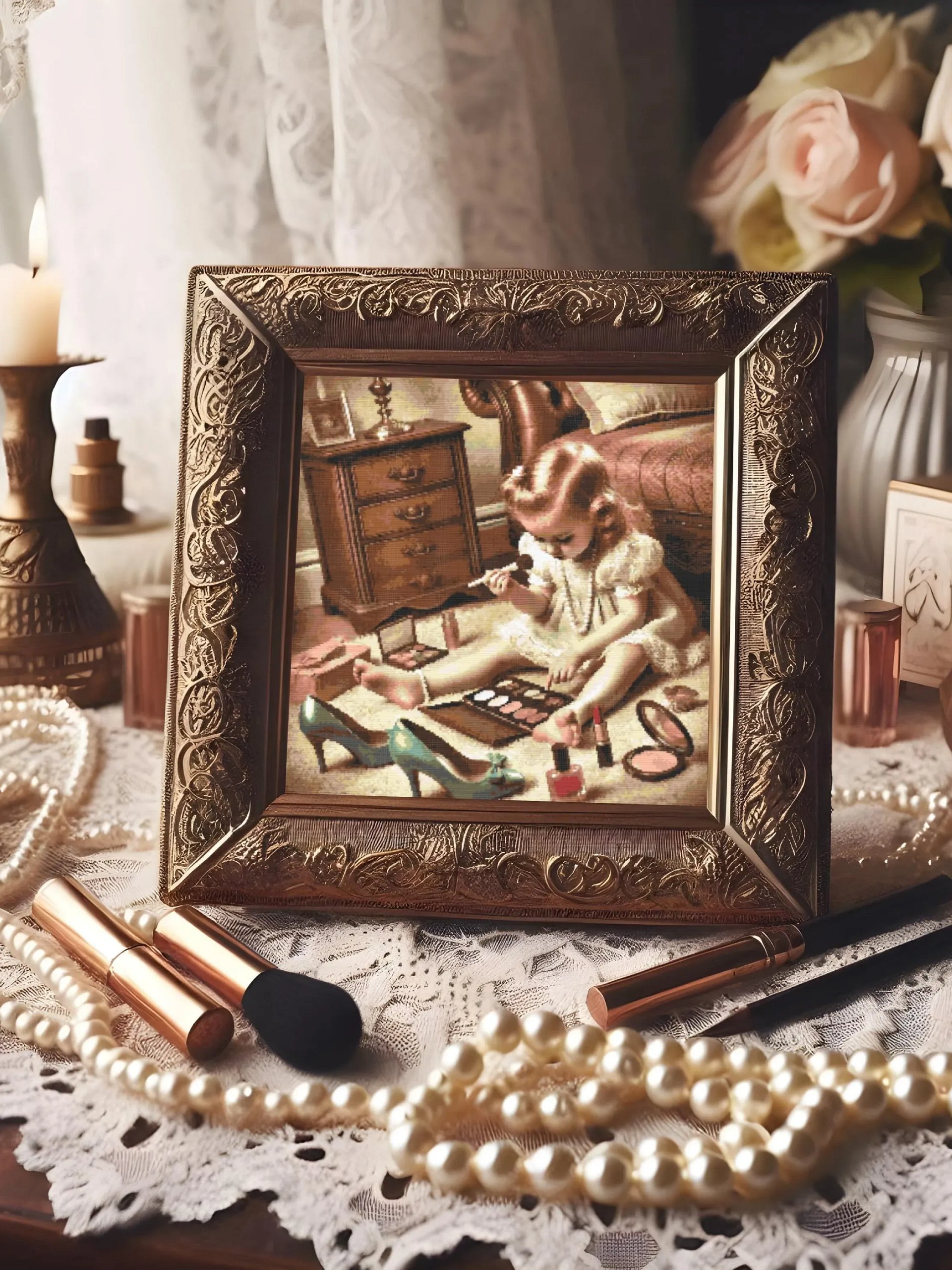Just Like Mum Cross Stitch Pattern product image (5)