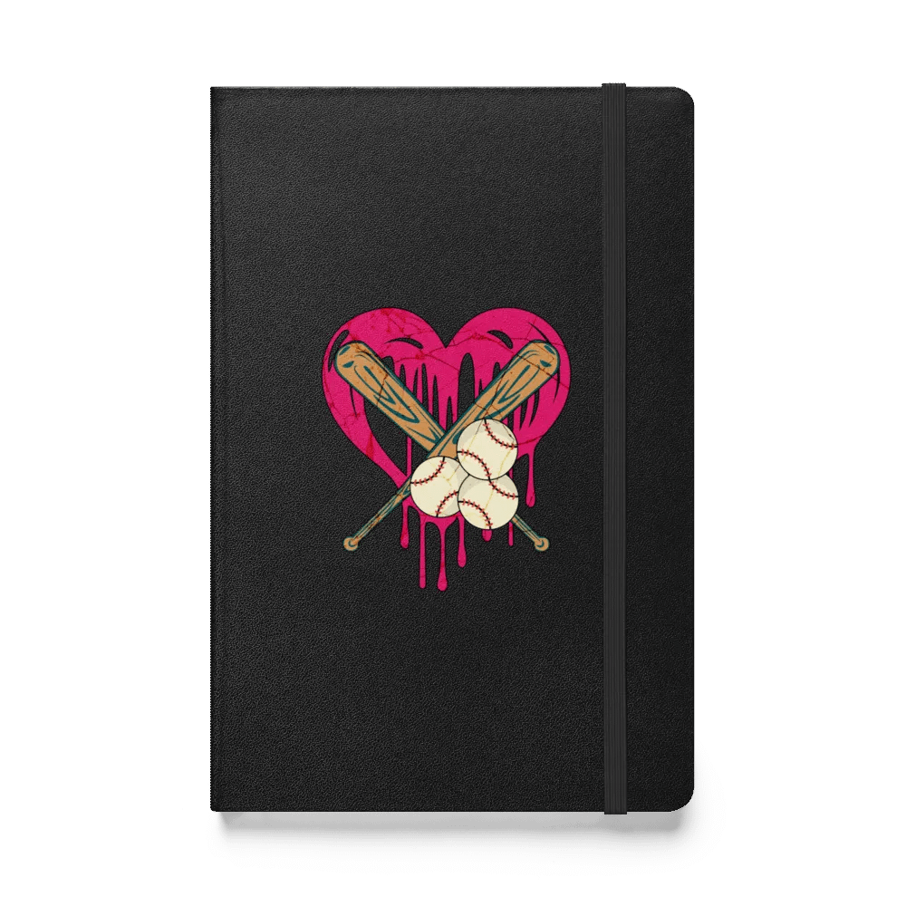 Heart Baseball Sports Journal product image (1)
