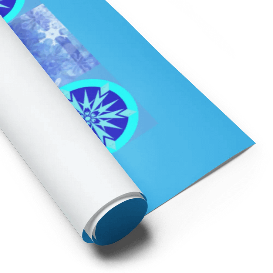 snowflake wrapping paper product image (6)