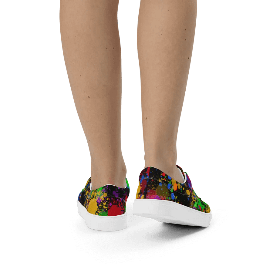 JokersVibe Graffiti Style Lace-Up Shoes product image (10)