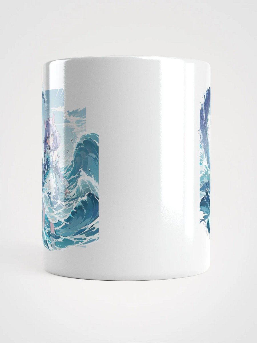 White Glossy Mug - Bailu v1 (Honkai Star Rail) product image (5)