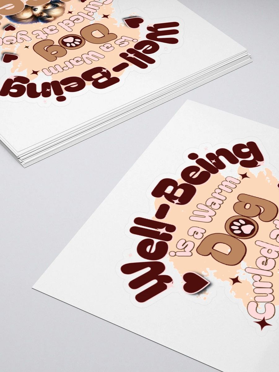 Well-Being Dog Sleepytime Stickers product image (4)