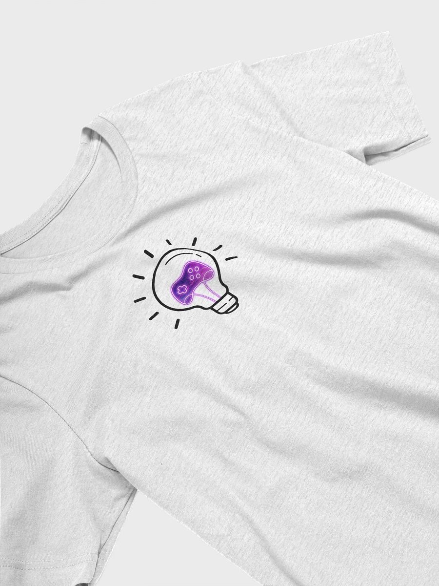 Lightbulb logo light T-shirt product image (8)