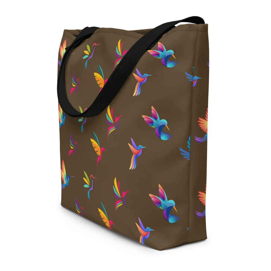Vibrant Hummingbird Haven Tote mor nature lovers product image (8)