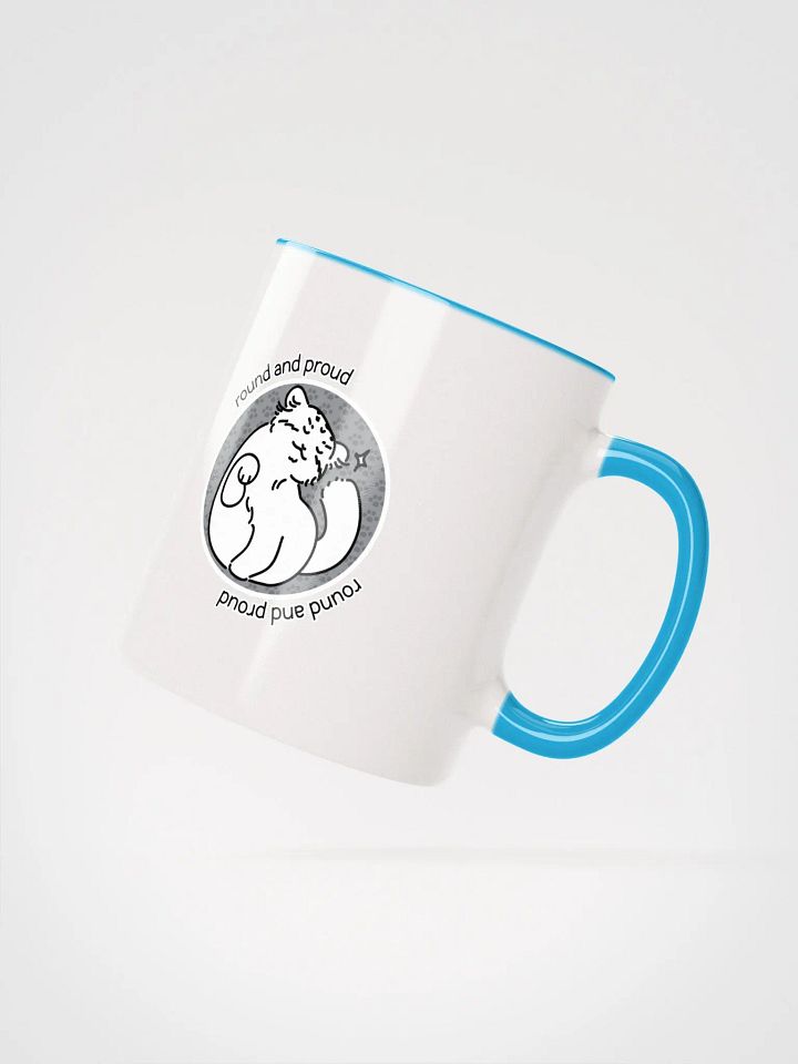 Round and Proud Manul Unlabeled Version - Mug product image (2)
