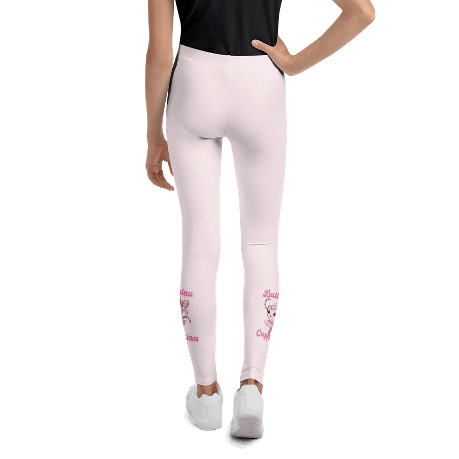 Ballerina Cappuccina – Watercolor Design Leggings for Youth product image (3)