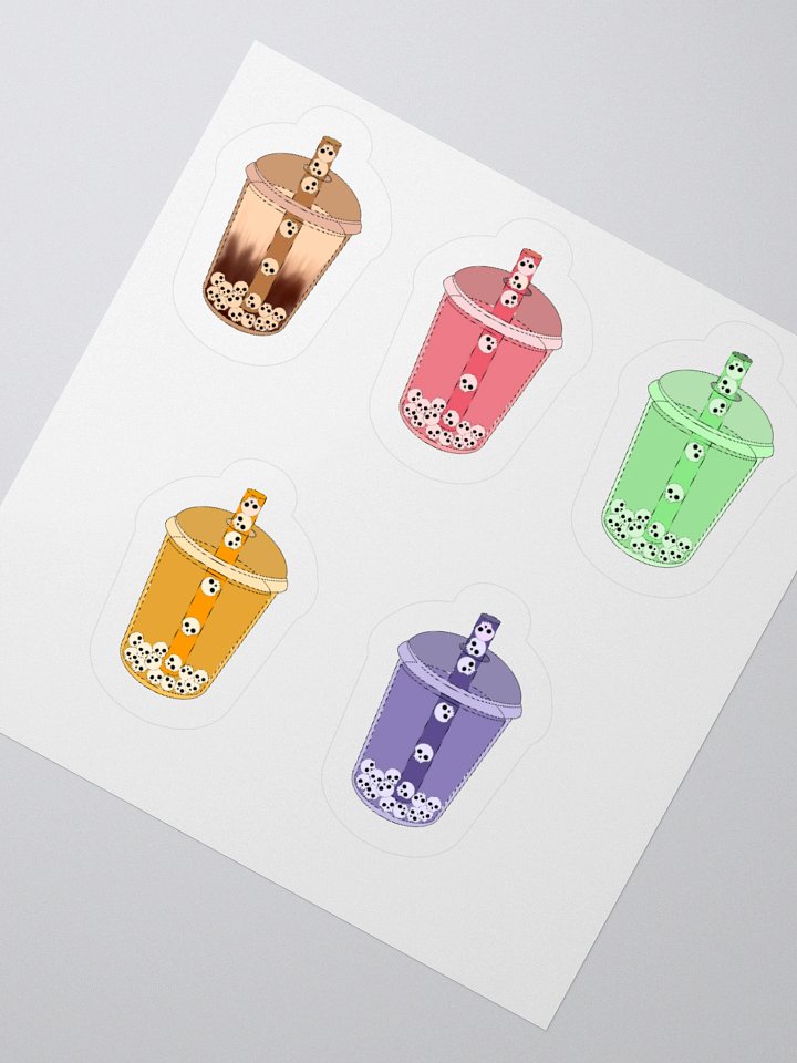 Death By Boba 3"x3" product image (2)
