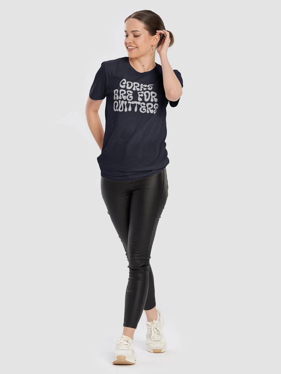 "Corks Are For Quitters" Funny Wine Quotes T-Shirt – Perfect Shirt Outfit for Wine Lovers product image (10)