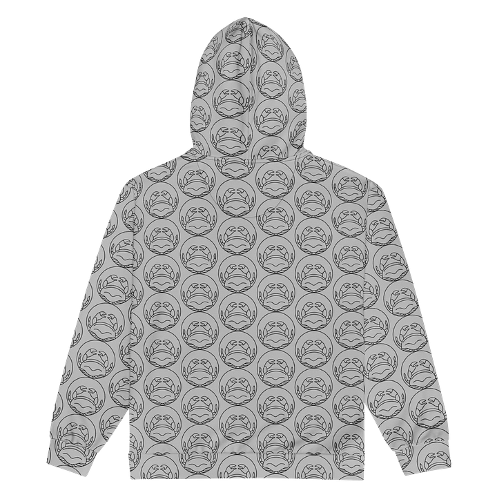 Crab Face All-Over Zip Hoodie product image (2)