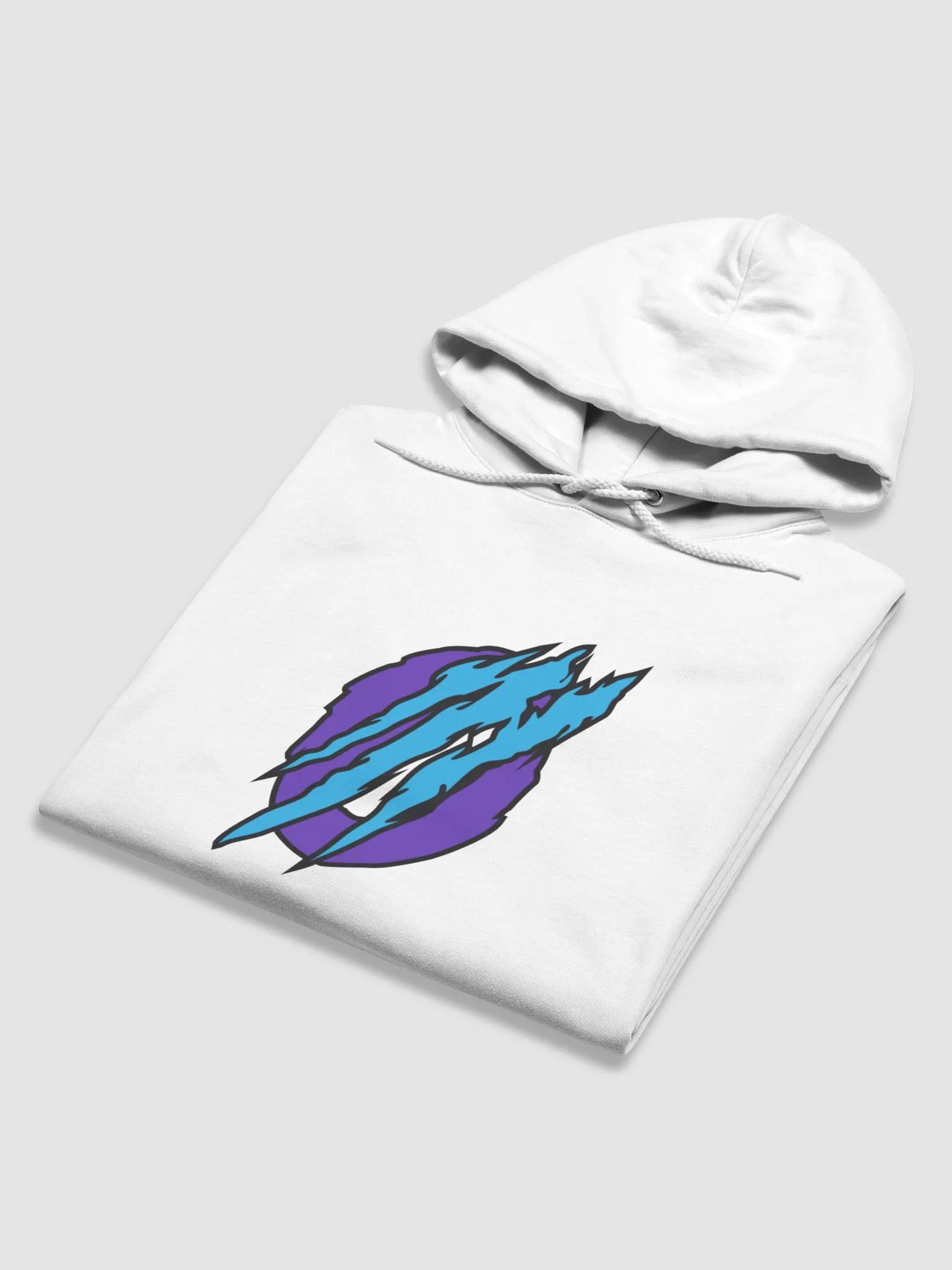 Zer0 Logo Blue/Purple White Hoodie product image (6)