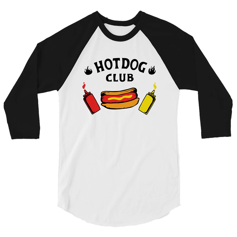 Hotdog Club Raglan Shirt product image (3)