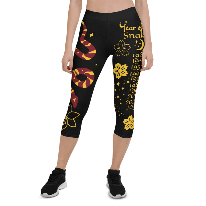 Year of the Snake Capri Legging product image (1)