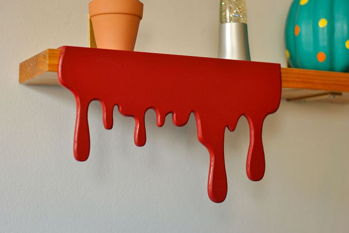 Blood Drip Shelf Sitter for Bookshelf or Mantel product image (2)