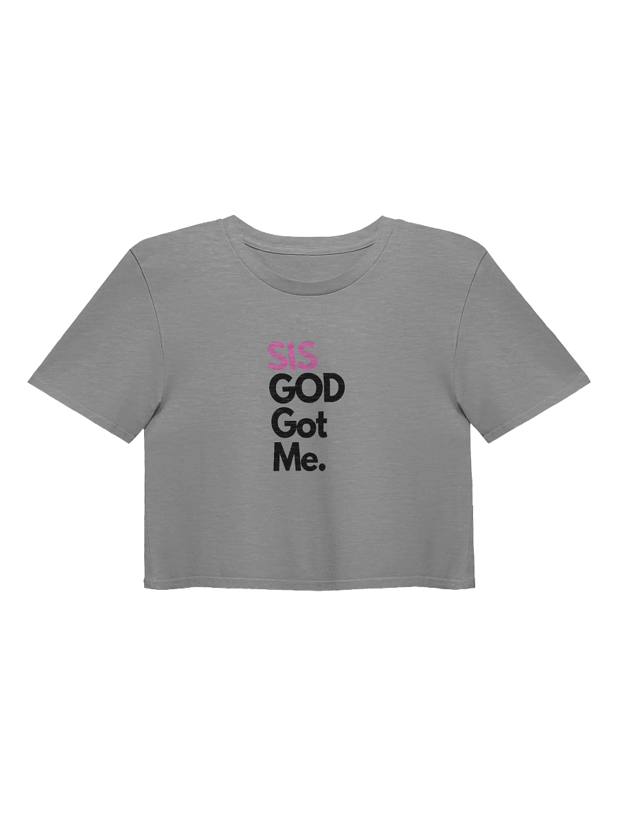 SIS God Got Me: Empowering Crop Top from U+God product image (2)