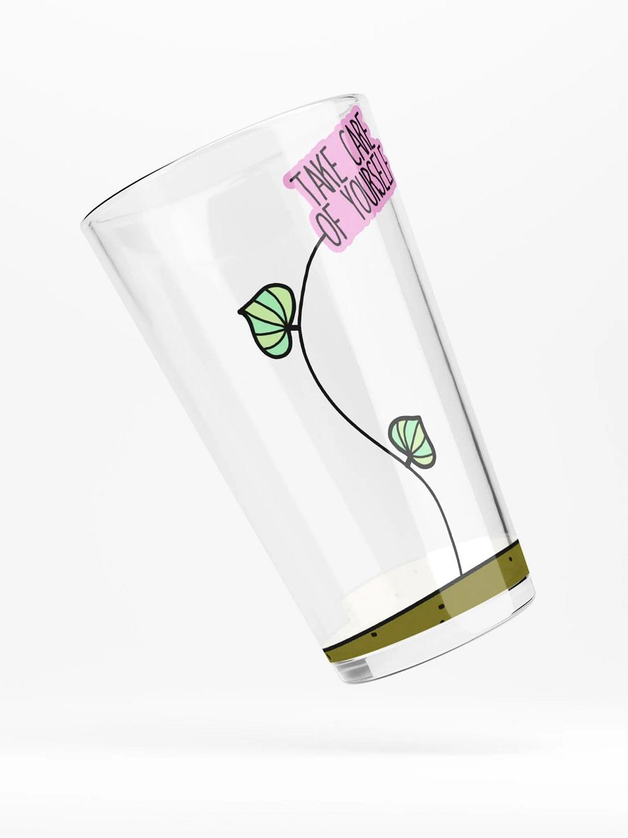 Take Care of Yourself Glass product image (4)