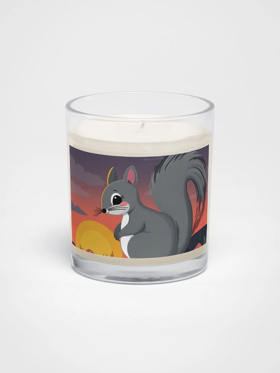 Sunset Squirrel Soy Wax Candle product image (1)