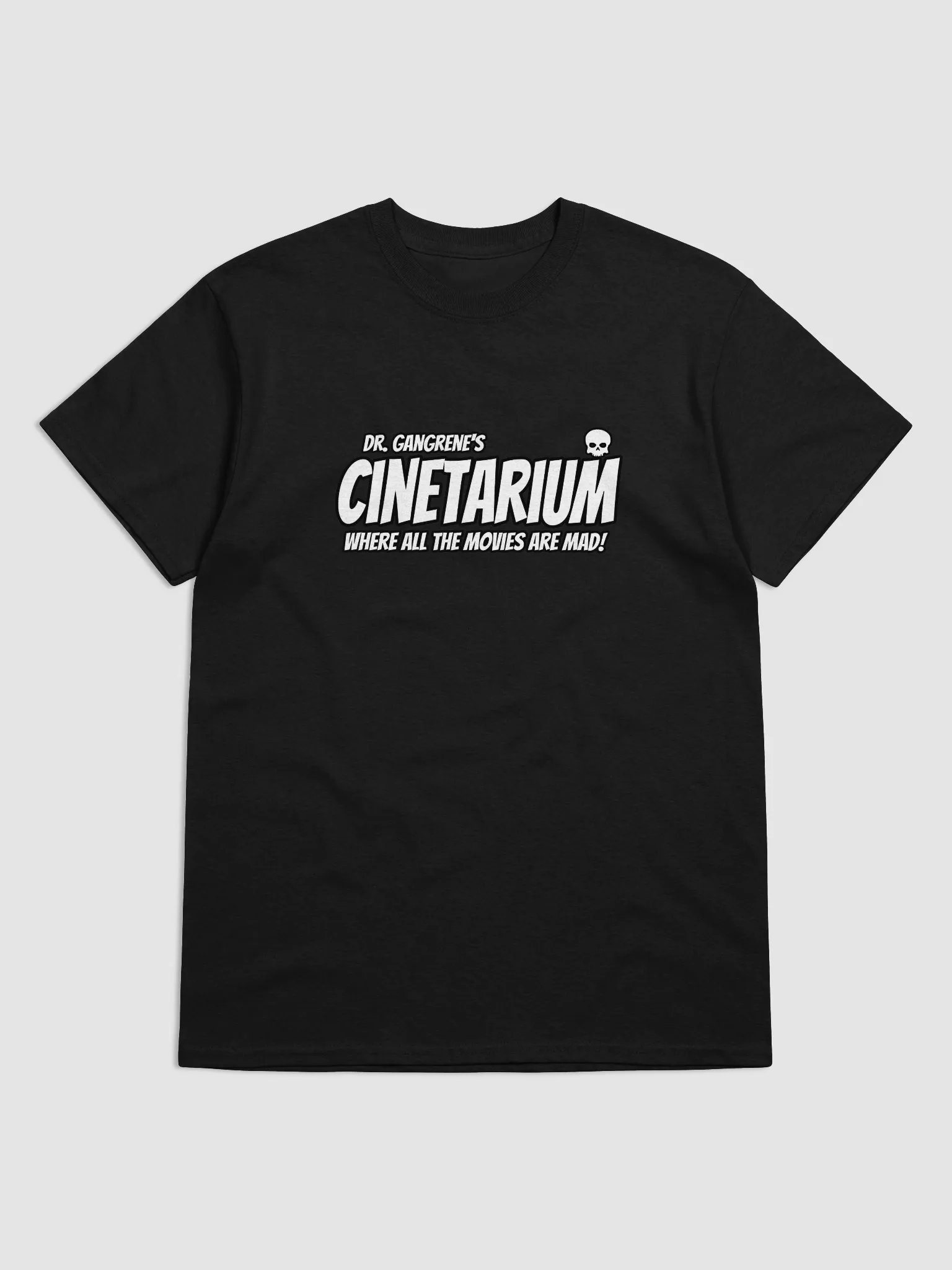Dr. Gangrene's Cinetarium Logo Tee product image (4)
