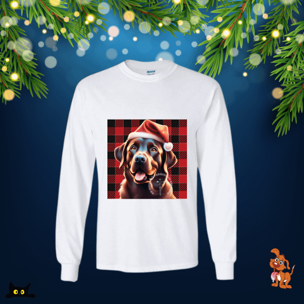 Christmas Dog 🐶 T-Shirt Long Sleeve product image (1)