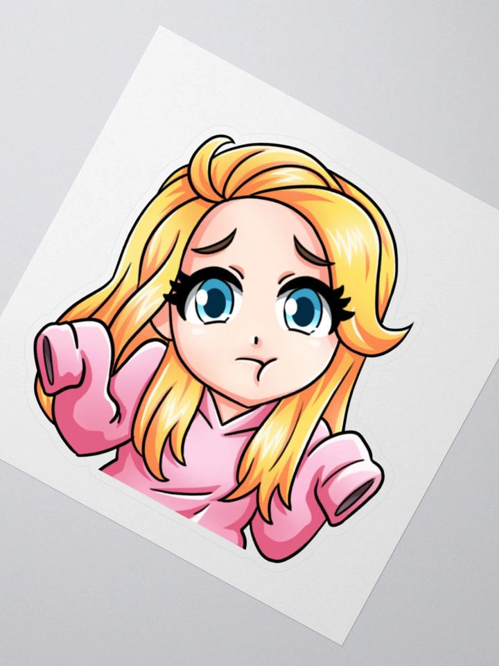 Melissa Shrug Emote Sticker product image (2)