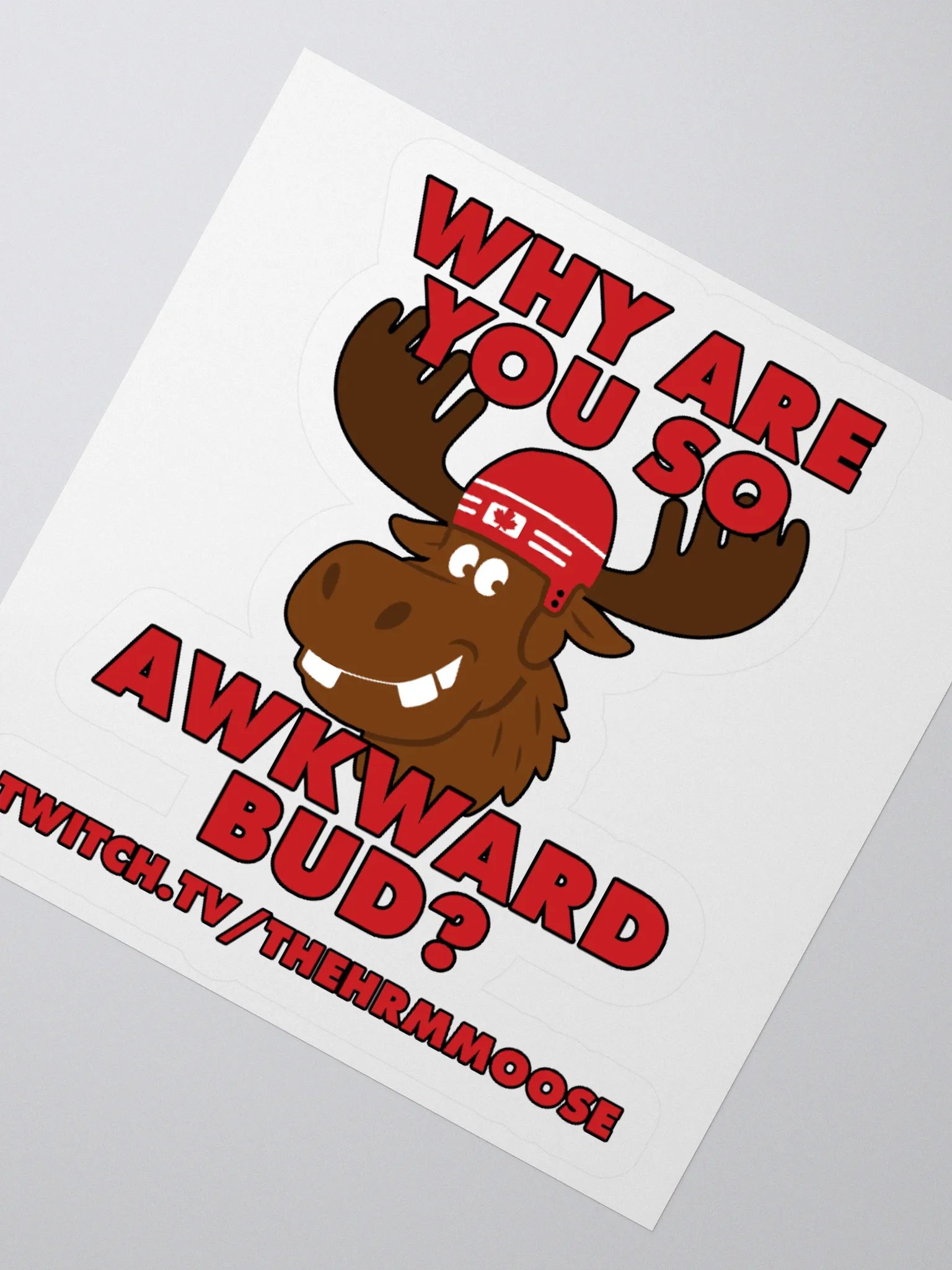 Awkward Bud Sticker product image (5)