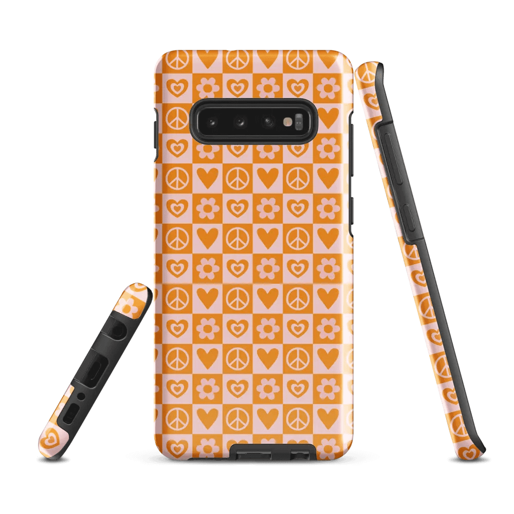 Peace, Love, and Harmony Tough Case for Samsung® product image (3)