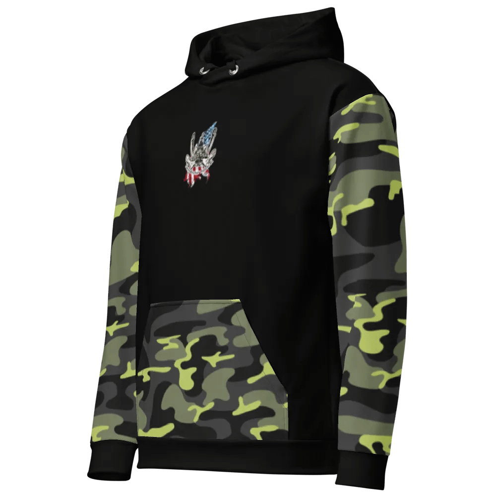Copy of Camouflage & Black Pacific Titan & CE Flage Hoodie product image (3)