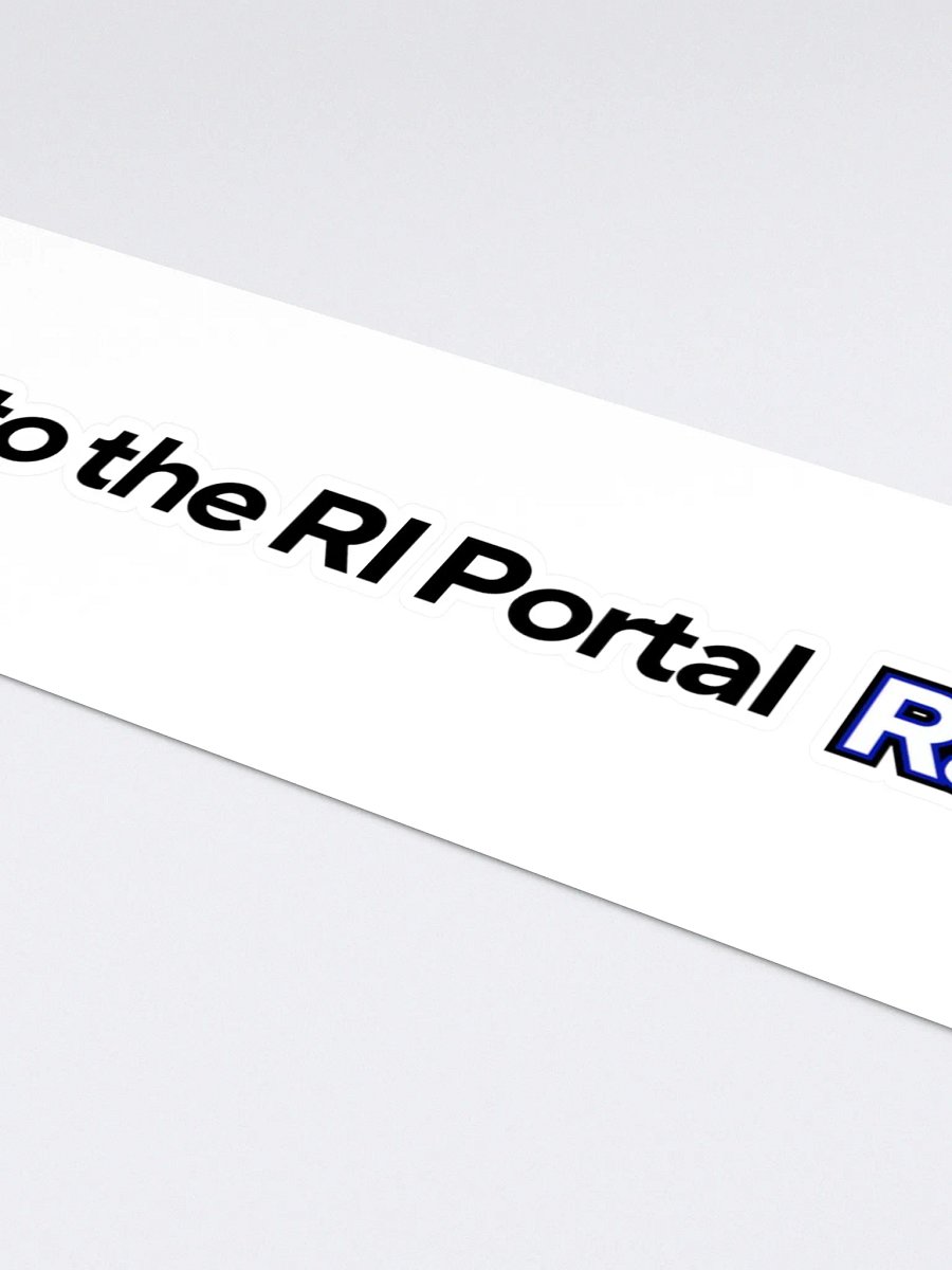 Random Idiot ENG Tagline Cut Stickers (Single) product image (4)