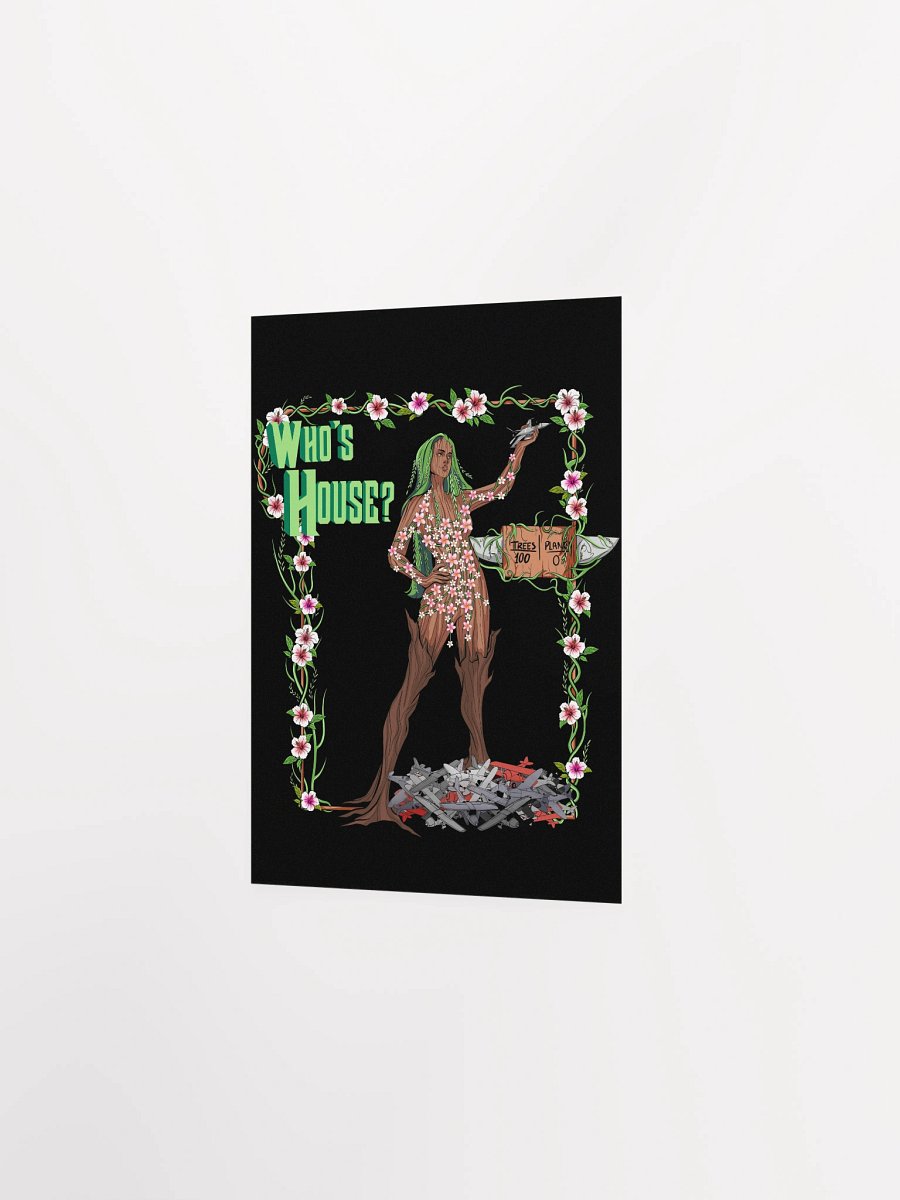 "Who's House, Groot's House" Poster (Dark) product image (9)
