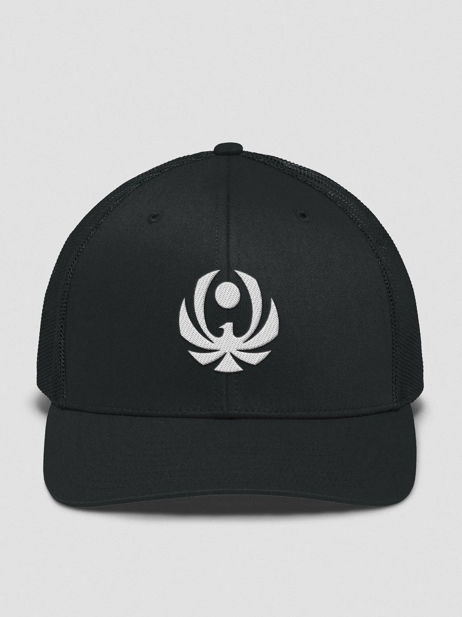 CroweGamingg Richardson Snapback Trucker Cap - White Logo product image (1)
