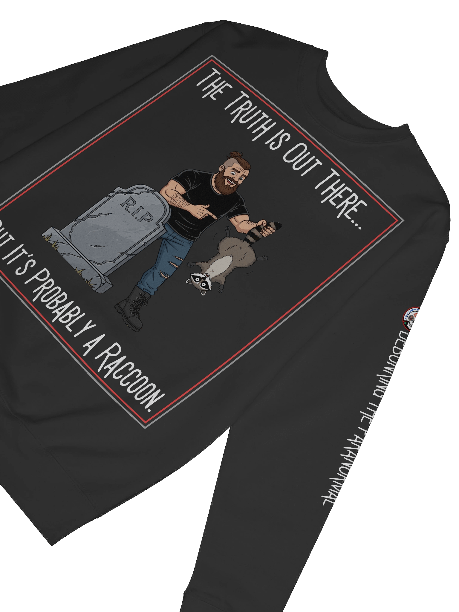 Probably a Raccoon Pullover Sweater product image (6)