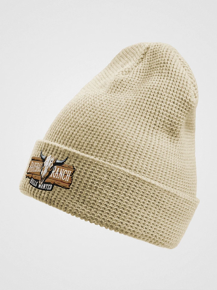 Bareback Ranch Embroidered Women's Waffle Beanie product image (6)