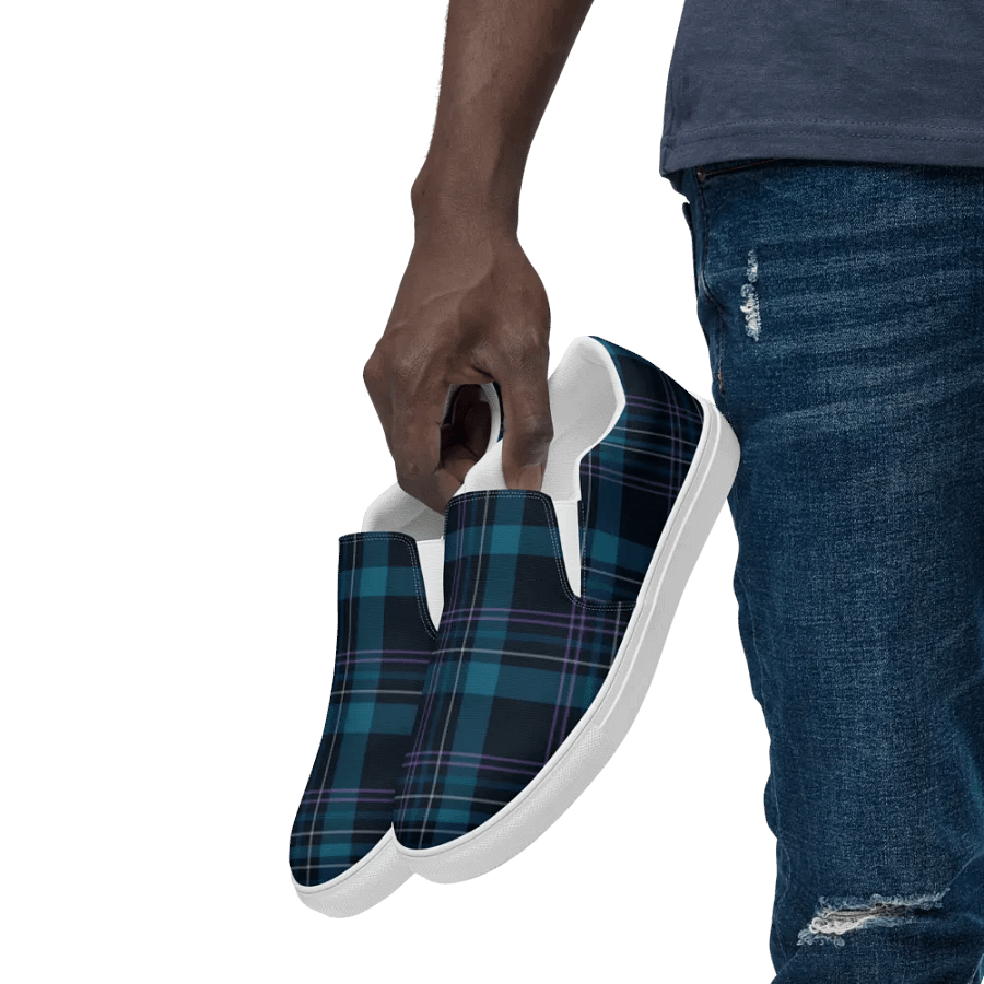 Highland Dream Men's Tartan Slip-Ons product image (7)