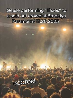 Is @Geese one of the hottest bands in the U.S. right now?!  #cameronwinter #geese #concerts 