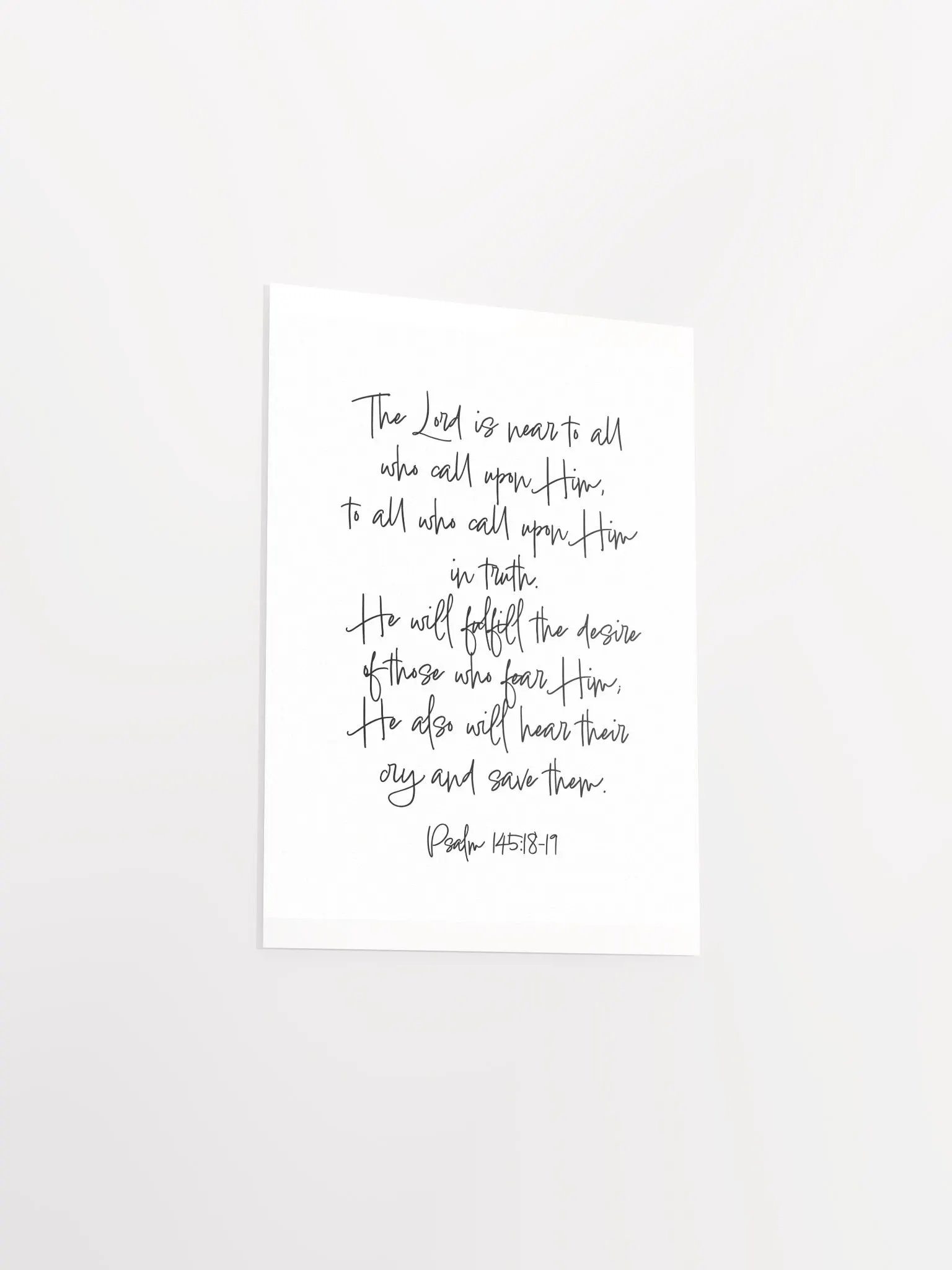 The Lord is Near - Print product image (3)