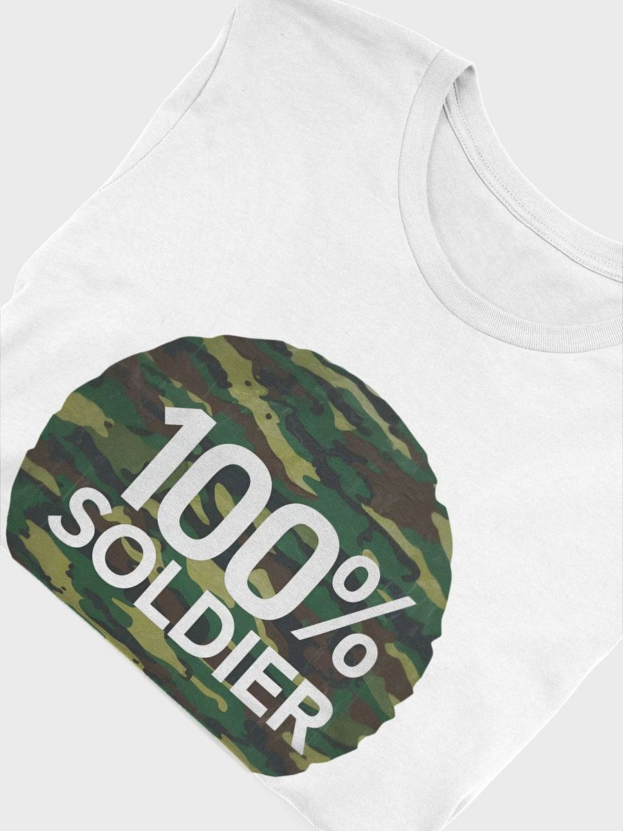100 Percent soldier against green camo product image (4)