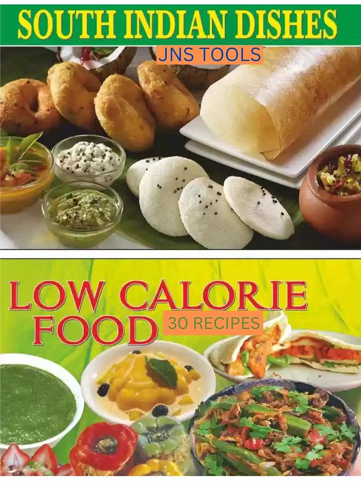 Low-calorie South Indian dishes. product image (1)