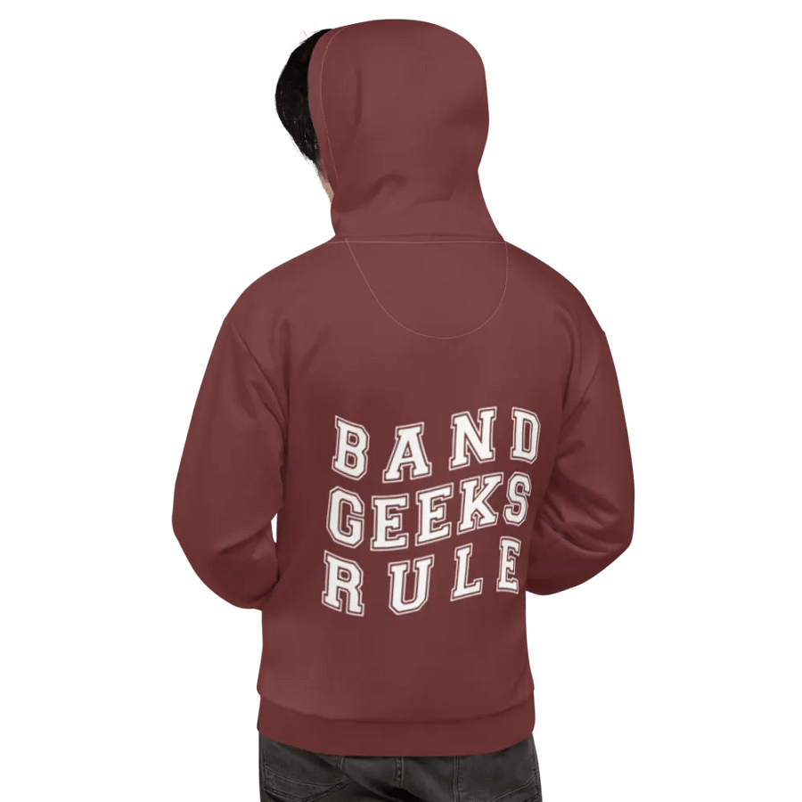 Band Geeks Rule Hoodie | Maroon product image (3)