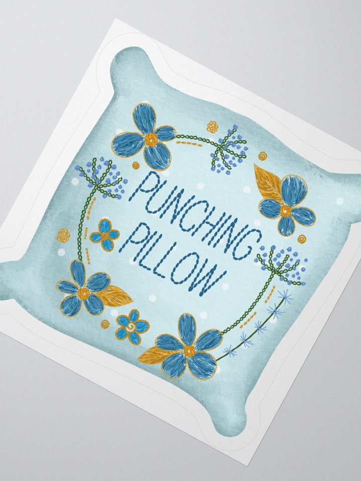 “Punching Pillow” Sticker product image (4)
