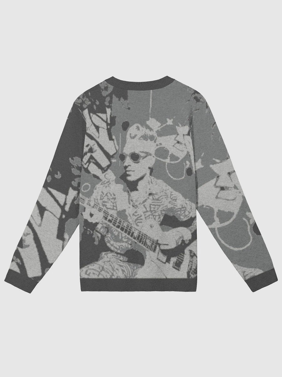 ®ockn Billy Guitar Groove greyscale Jacquard Sweater product image (2)