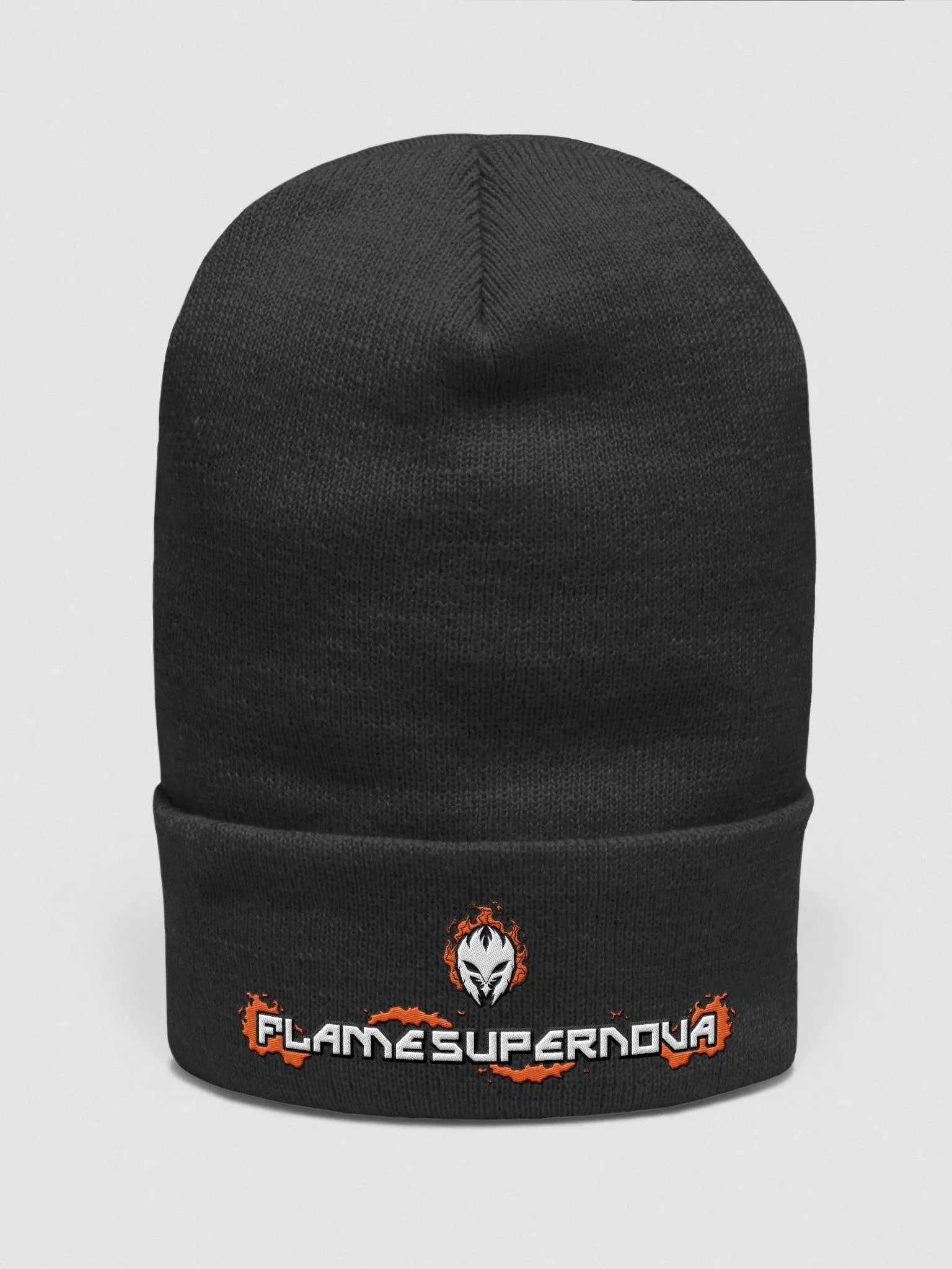 Mask Icon v2 (White) Beanie product image (1)