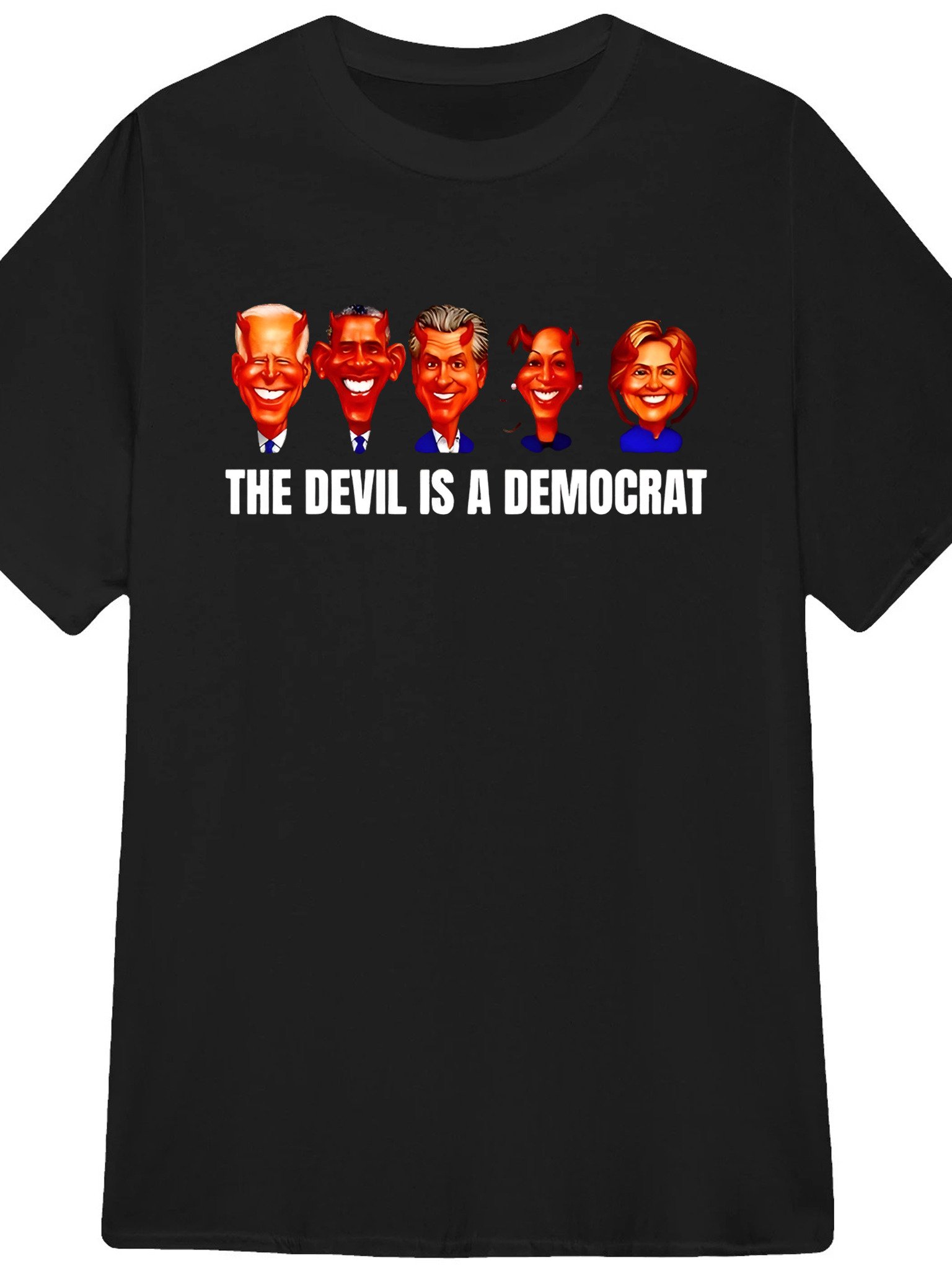 The devils is a democrat Shirt product image (1)