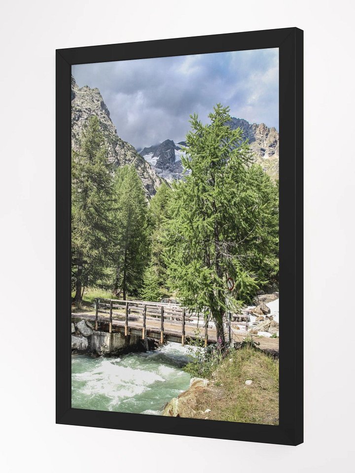 Print Fine Art - Rushing Waters at Lavachey – Mont Blanc, France product image (4)