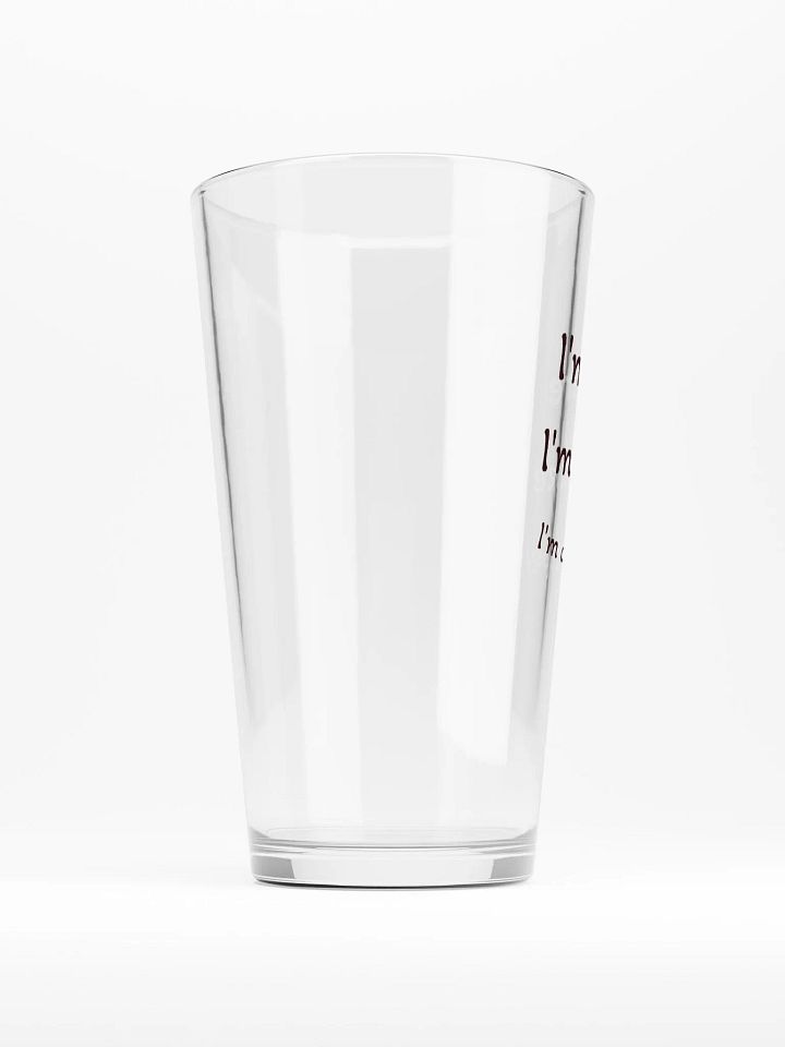 Tipsy Pint Glass product image (2)