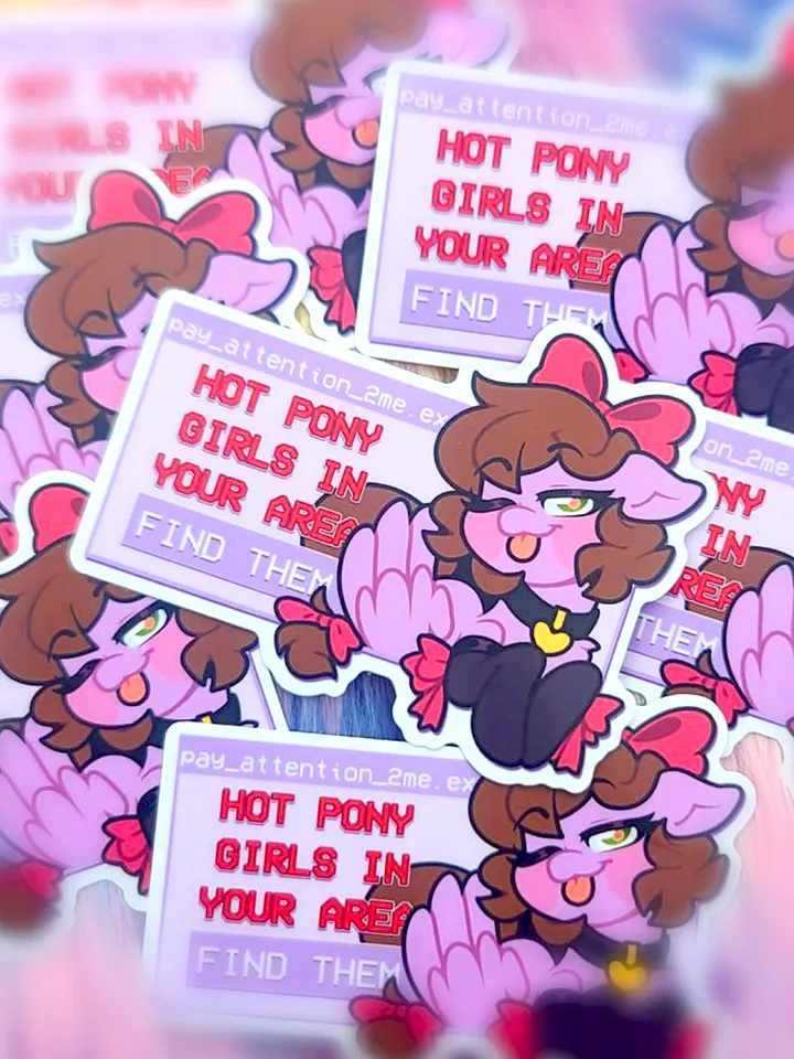 Hot Pony Girls | Sticker product image (1)