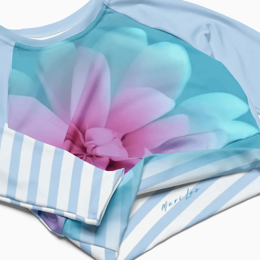 Pastel Petal Dreams Crop Top product image (5)