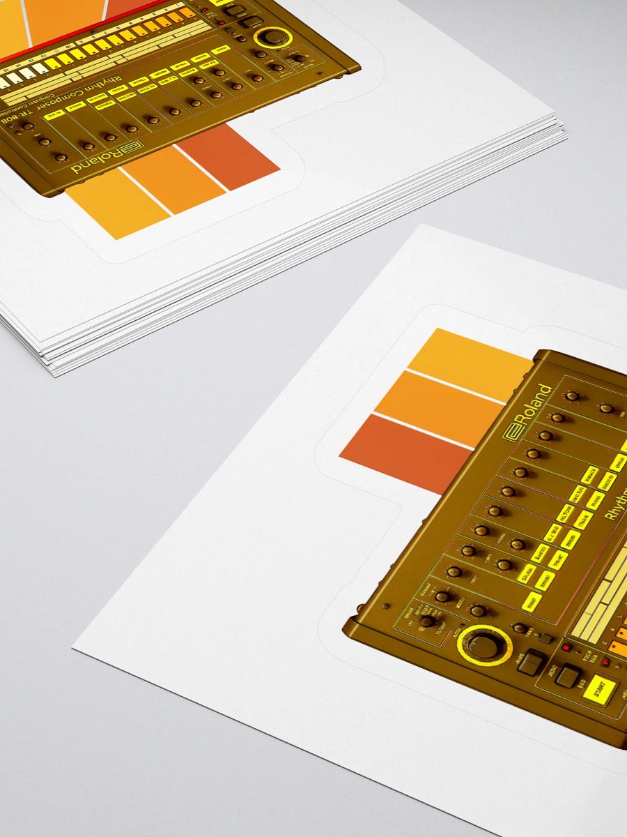 TR-808 #5 (THE LEGEND) STICKER product image (4)